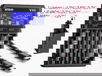 Xtar VX4 Ładowarka z zasilaczem do akumulatorów 1,2V / 1,5V / 3,6/3,7V / 3,2V